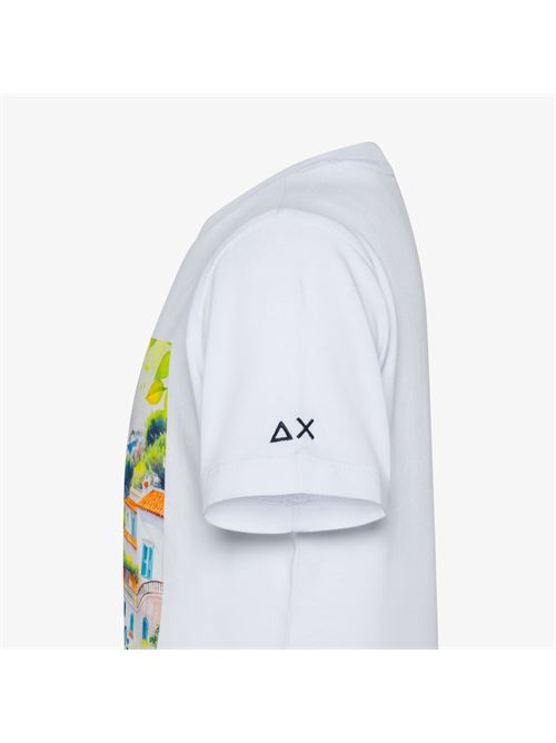 t-shirt printed beach ss SUN 68 BEACH | T361410130